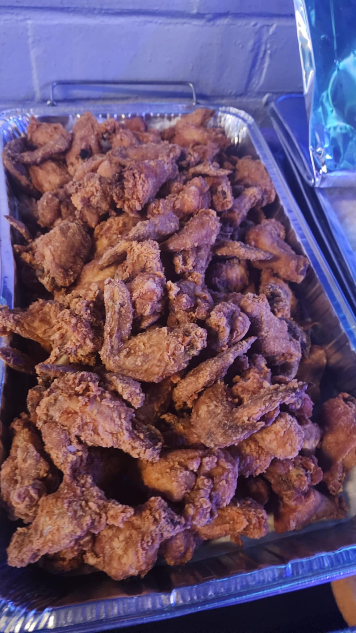 Fried chicken tray